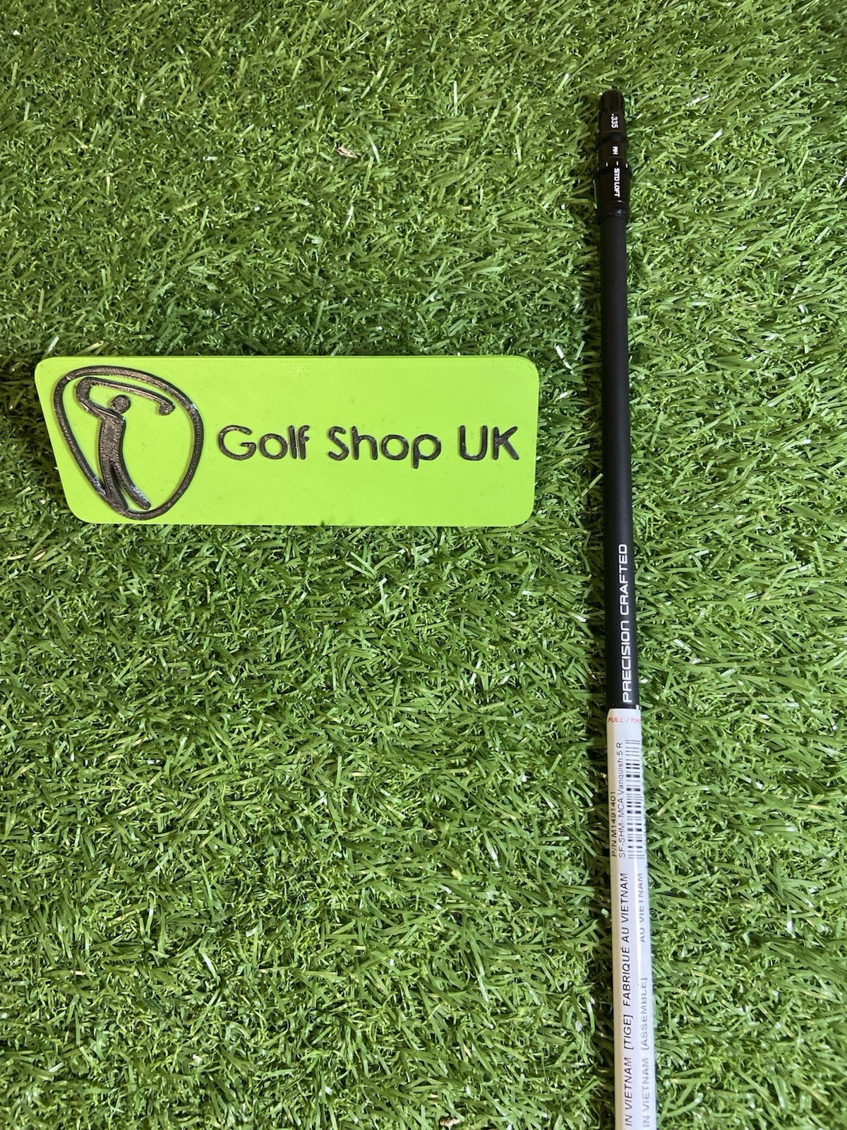 MITSUBISHI VANQUISH REGULAR FLEX DRIVER SHAFT TAYLORMADE TIP