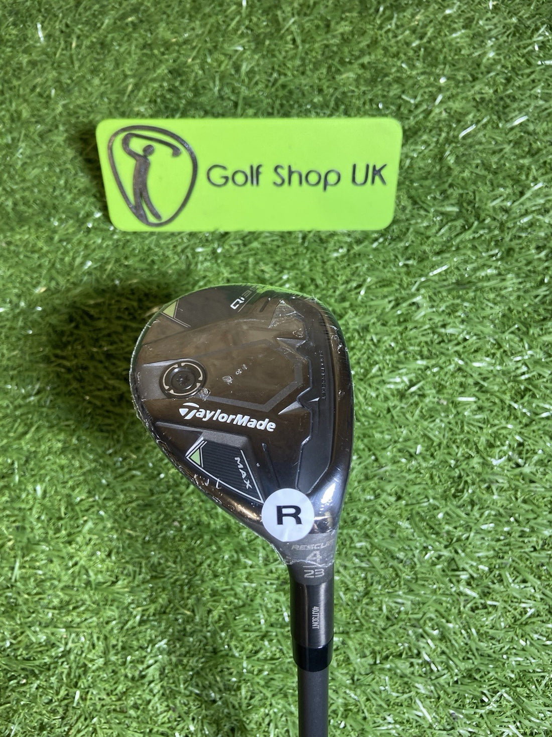 TAYLORMADE QI35 MAX RESCUE #4 HYBRID 23° FUJIKURA AIR SPEEDER REGULAR BRAND NEW