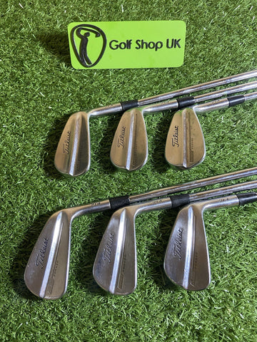 TITLEIST 714 MB IRONS 4-9 IRON DYNAMIC GOLD AMT S300 STIFF FLEX