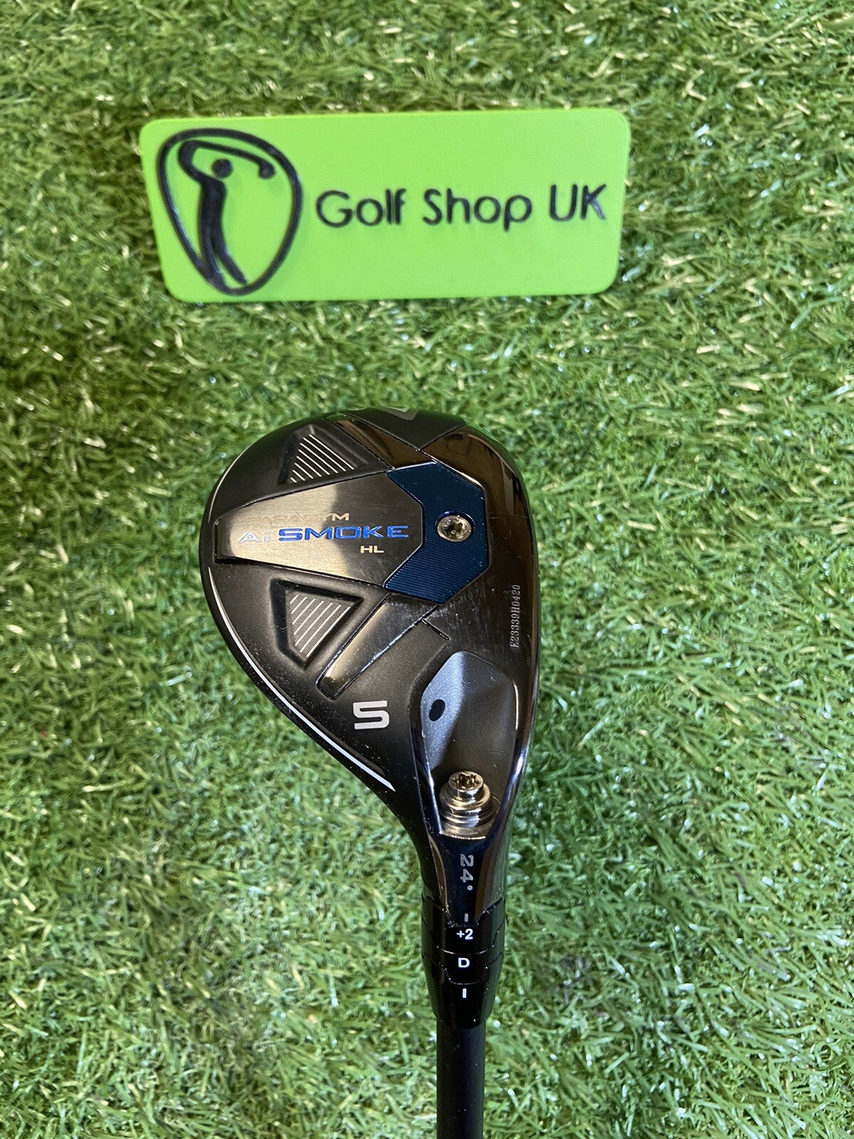 CALLAWAY PARADYM AI SMOKE HL #5 HYBRID 24° CYPHER 5.0 SENIOR FLEX