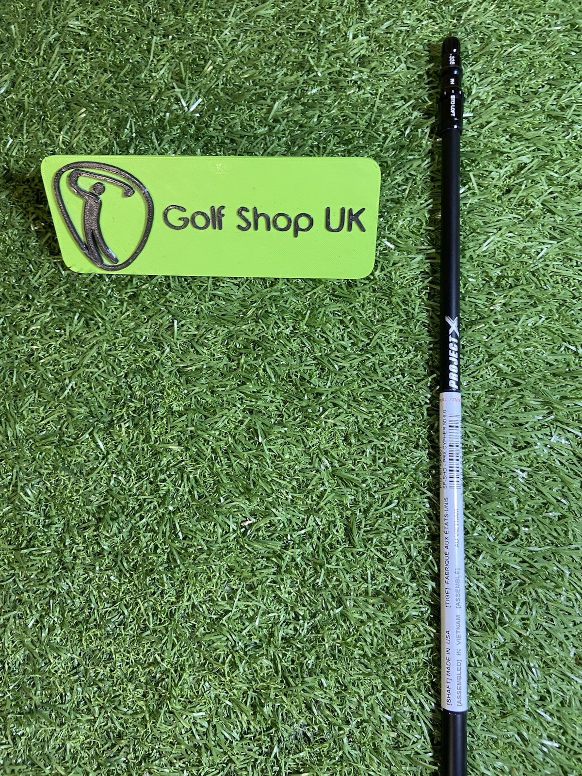 PROJECT X CYPHER 6.0 STIFF FLEX DRIVER SHAFT TAYLORMADE TIP QI35 QI10 STEALTH