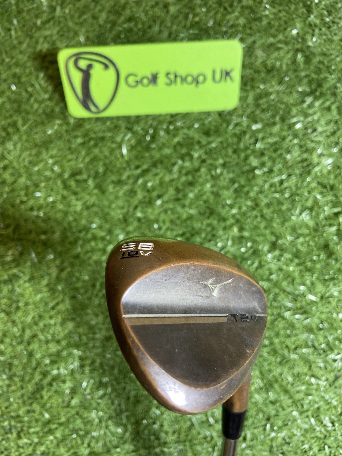 MIZUNO T24 COPPER 58° LOB WEDGE DYANMIC GOLD TOUR ISSUE S400 STIFF FLEX