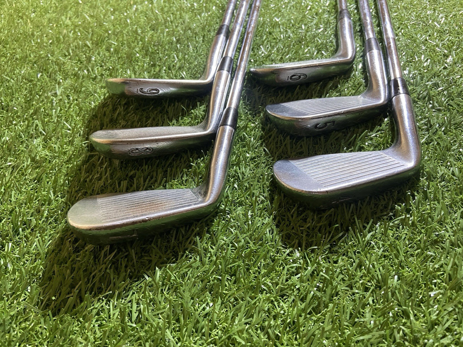 TITLEIST 714 MB IRONS 4-9 IRON DYNAMIC GOLD AMT S300 STIFF FLEX