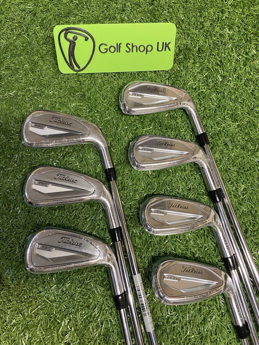 TITLEIST T350 IRONS 5-PW + 48° AMT TOUR RED R300 REGULAR FLEX BRAND NEW
