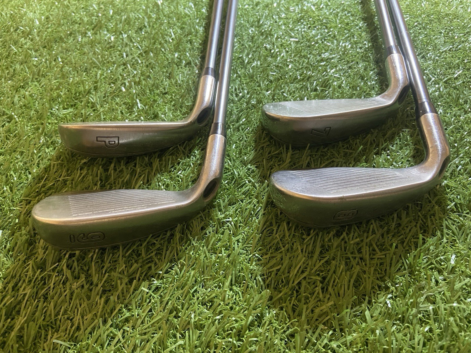 CALLAWAY RAZR X HL IRONS 7-PW GRAPHITE WOMENS LADIES FLEX