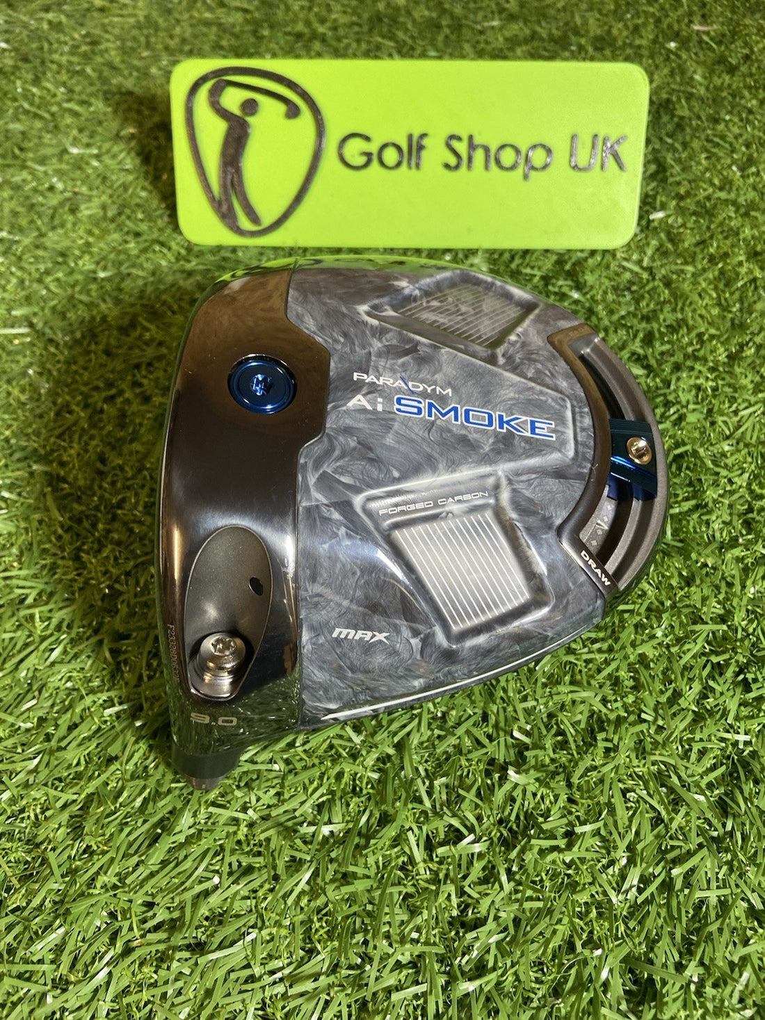 CALLAWAY AI SMOKE PARADYM MAX 9° DRIVER HEAD LEFT HANDED