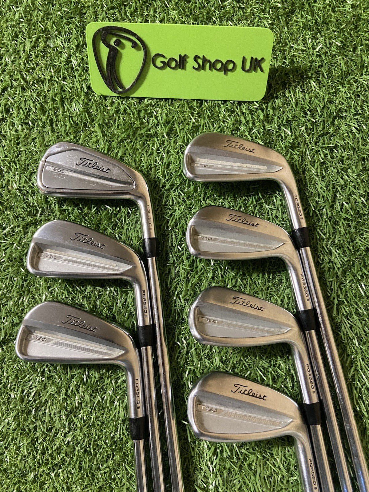 TITLEIST T150 T200 IRONS 4-PW KBS TOUR V 110 STIFF FLEX