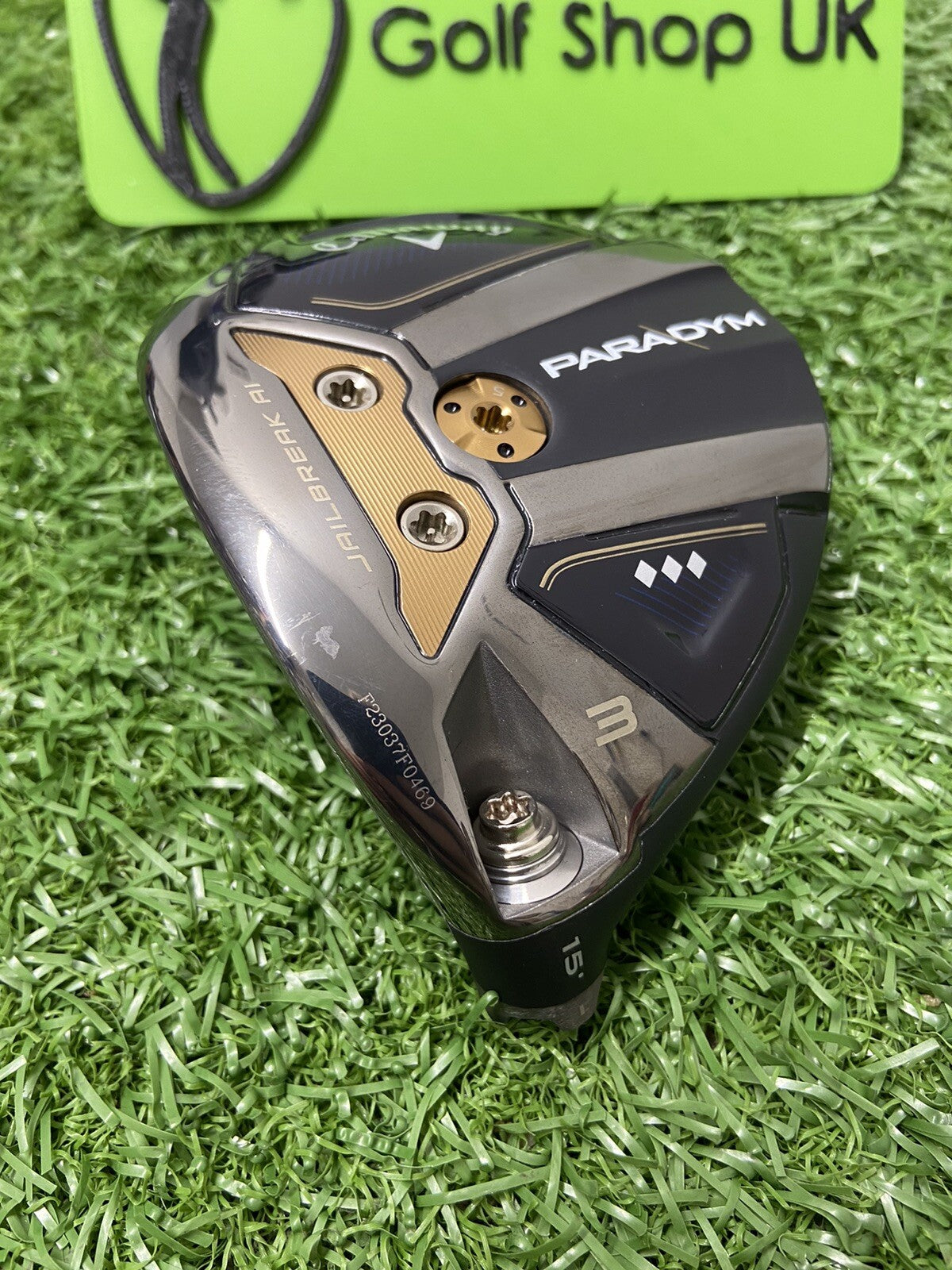 CALLAWAY PARADYM TRIPLE DIAMOND 15° 3 WOOD HEAD LEFT HANDED