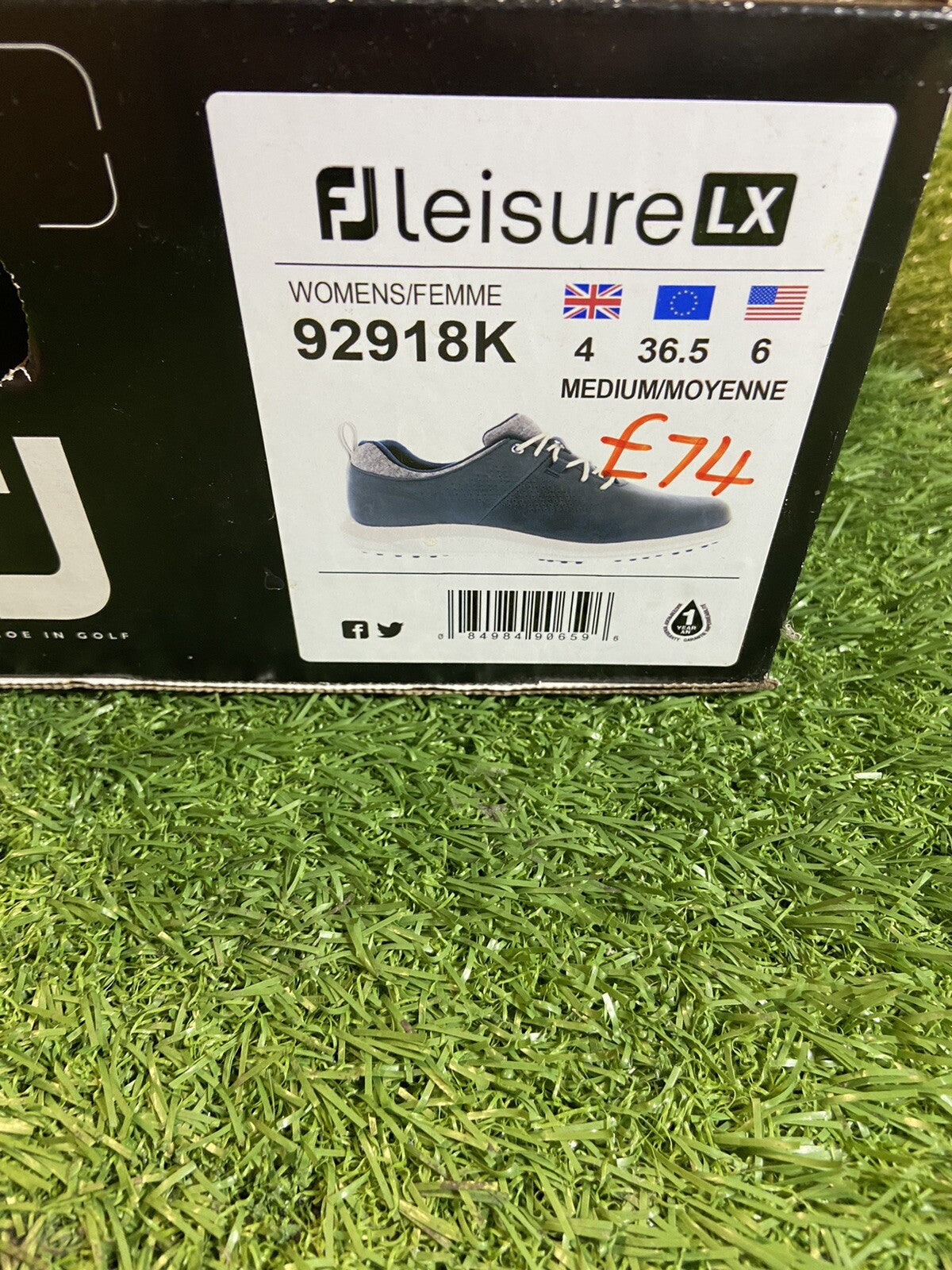 WOMENS FOOTJOY LEISURE LX GOLF SHOES SIZE 4 UK NEW