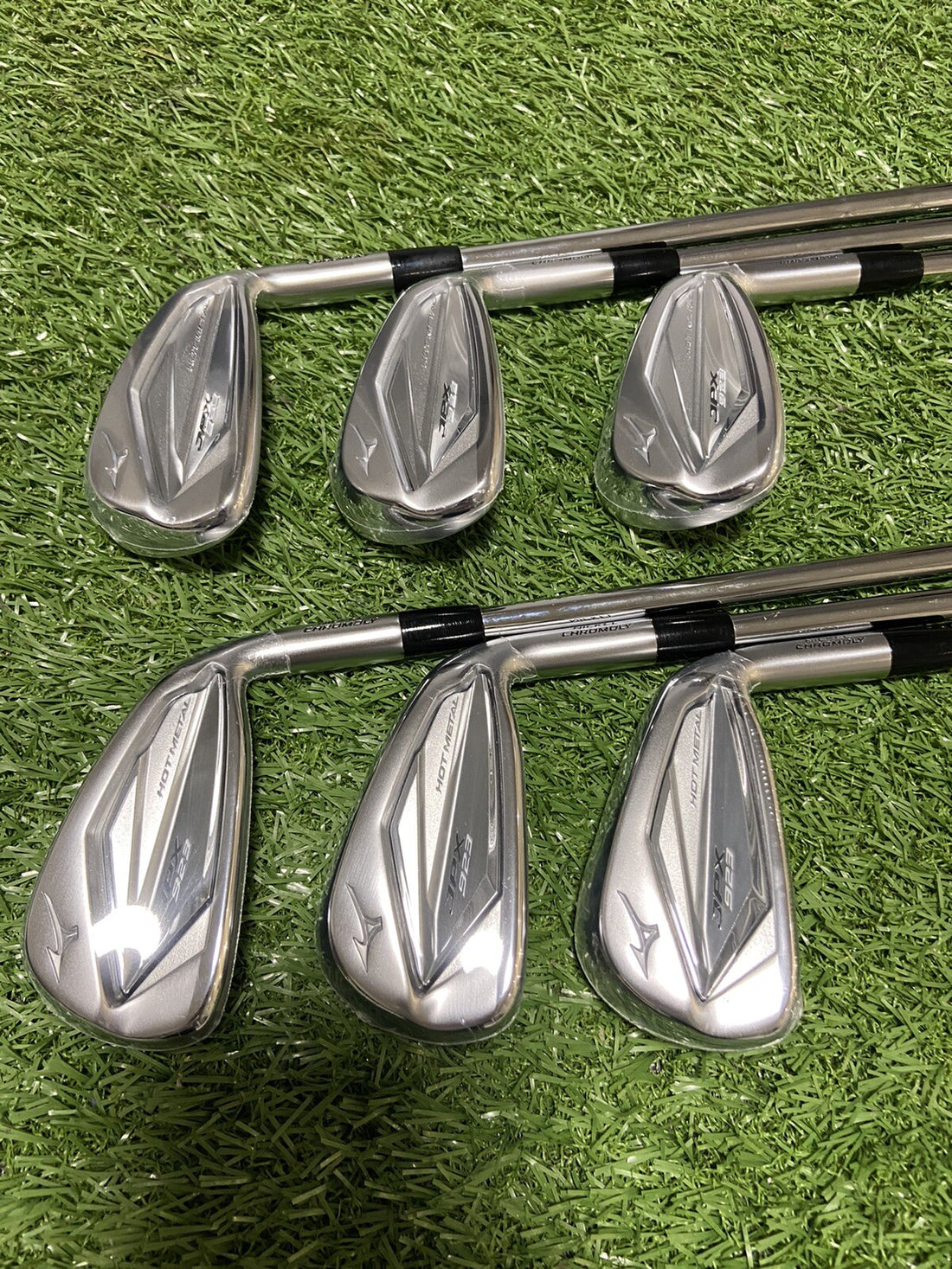 MIZUNO JPX 923 HOT METAL IRONS 5-PW NIPPON MODUS 105 X STIFF FLEX BRAND NEW
