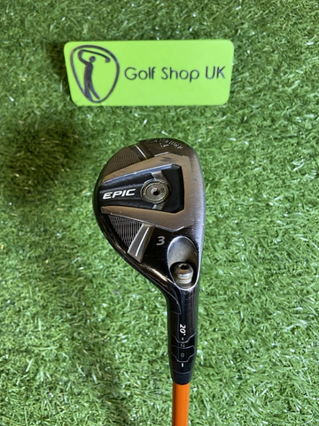 CALLAWAY EPIC #3 HYBRID 20° GRAPHITE DESIGN TOUR AD STIFF FLEX