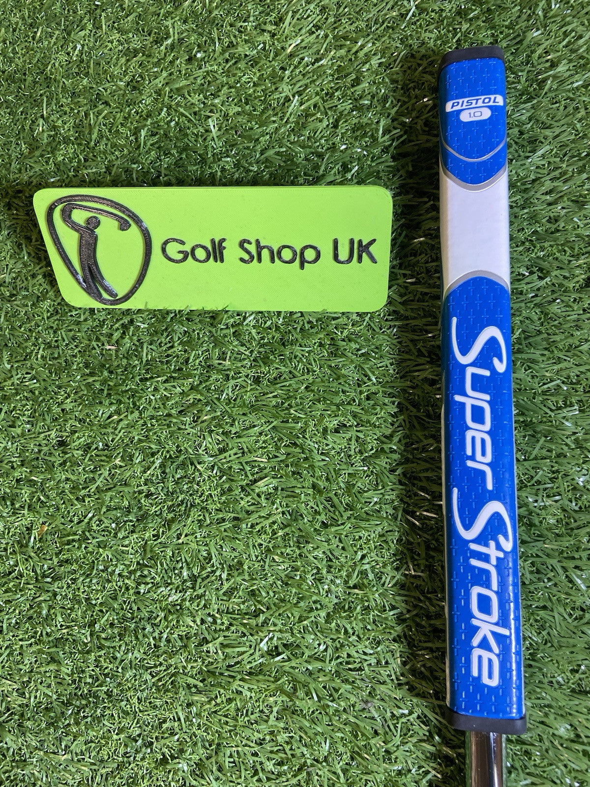 ODYSSEY AI ONE SILVER DOUBLE WIDE PUTTER STROKE LAB 34”