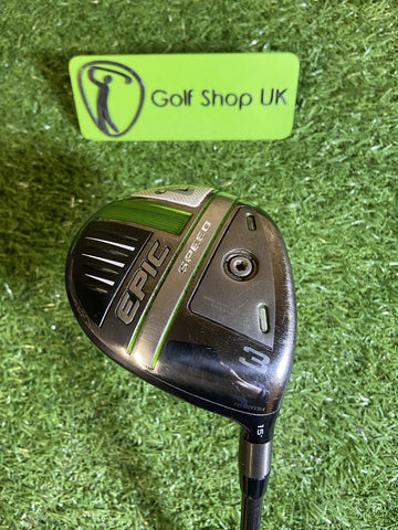 CALLAWAY EPIC SPEED #3 WOOD 15° EVENFLOW RIPTIDE 6.0 STIFF FLEX