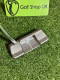 ODYSSEY AI ONE SILVER DOUBLE WIDE PUTTER STROKE LAB 34”