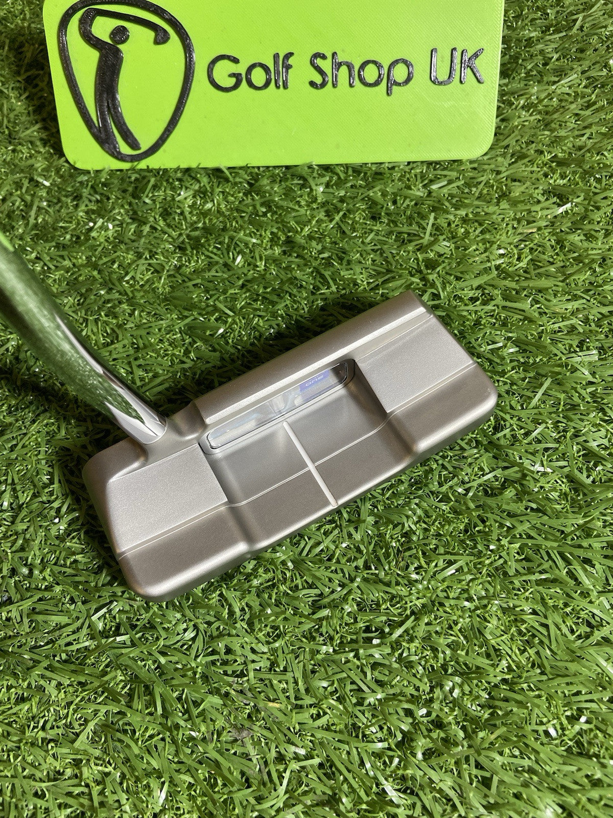 ODYSSEY AI ONE SILVER DOUBLE WIDE PUTTER STROKE LAB 34”
