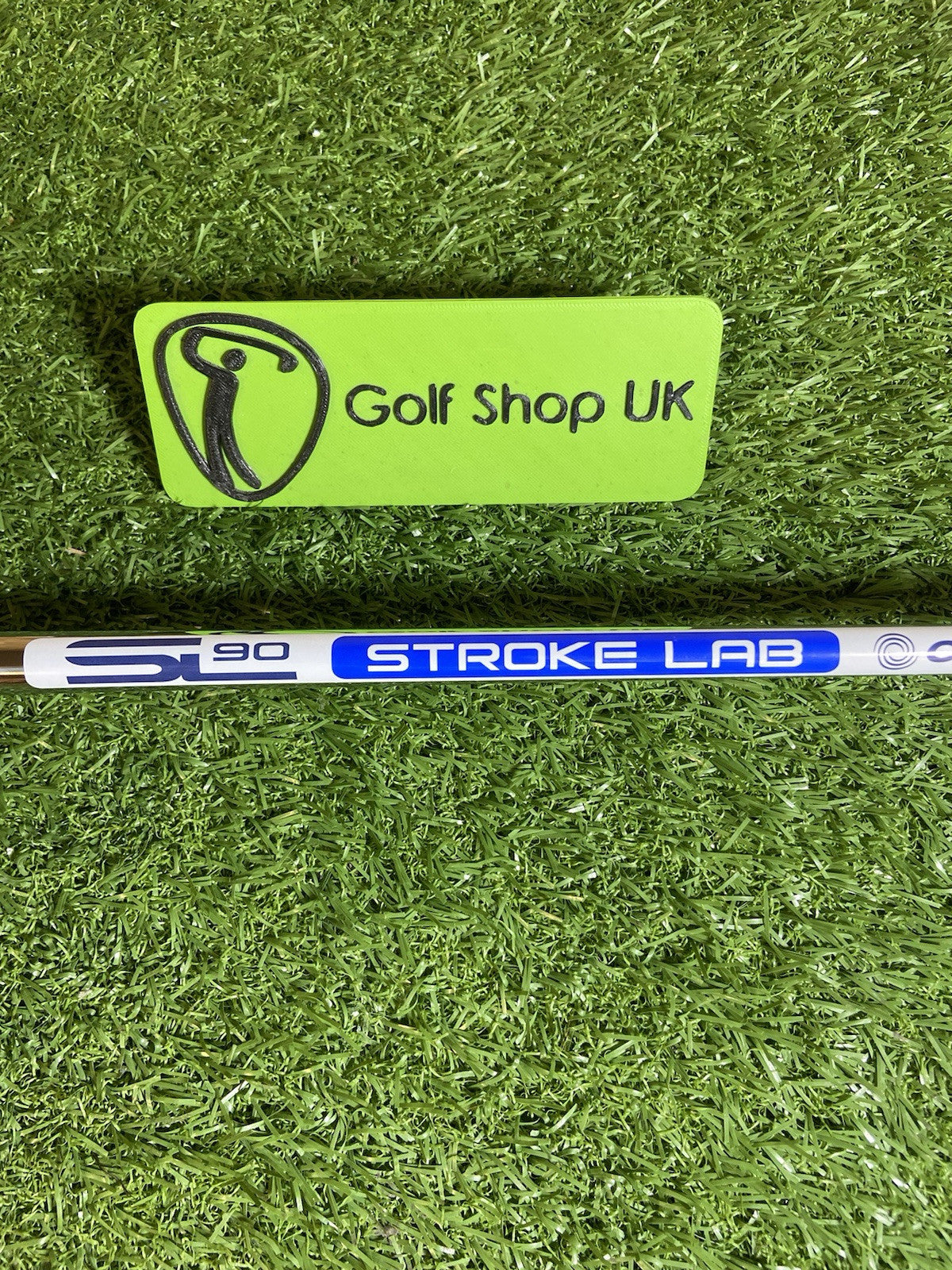 ODYSSEY AI ONE SILVER DOUBLE WIDE PUTTER STROKE LAB 34”