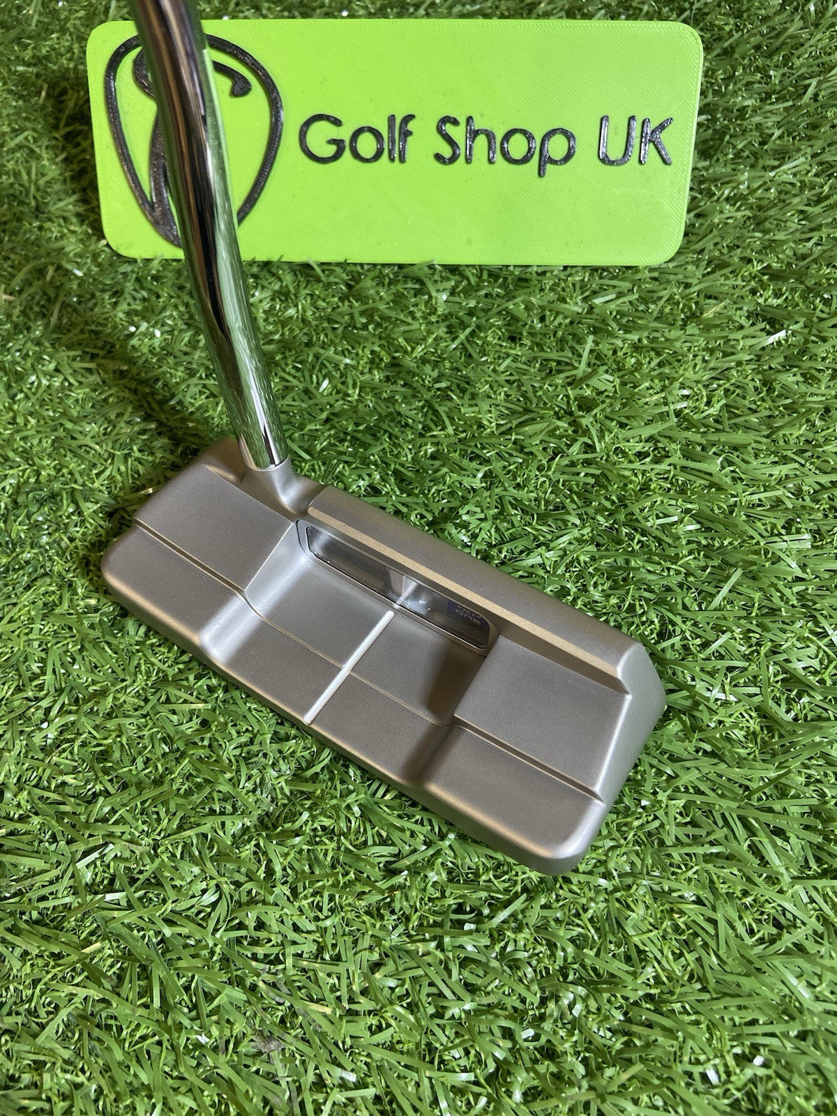 ODYSSEY AI ONE SILVER DOUBLE WIDE PUTTER STROKE LAB 34”